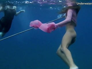 Girls von Studio Fleshlight Under Water Show Schwimmen nackt russisch Babes